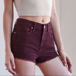 Kendall + Kylie Corduroy Shorts